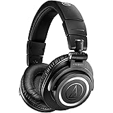 Audio-Technica ATH-M50xBT2 Wireless Over-Ear Headphones, Black