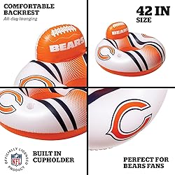 BigMouth Chicago Bears 42” Inflatable Pool Floats