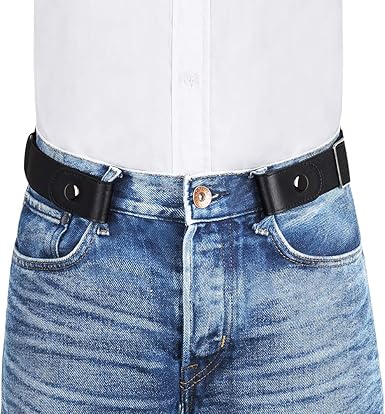 belt without buckle mens
