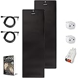 Grounding Mat 2 Pack, Earthing Mat Improves Sleep, Reduces Inflammation, Pain, and Anxiety, Clint Ober's EARTHING Products