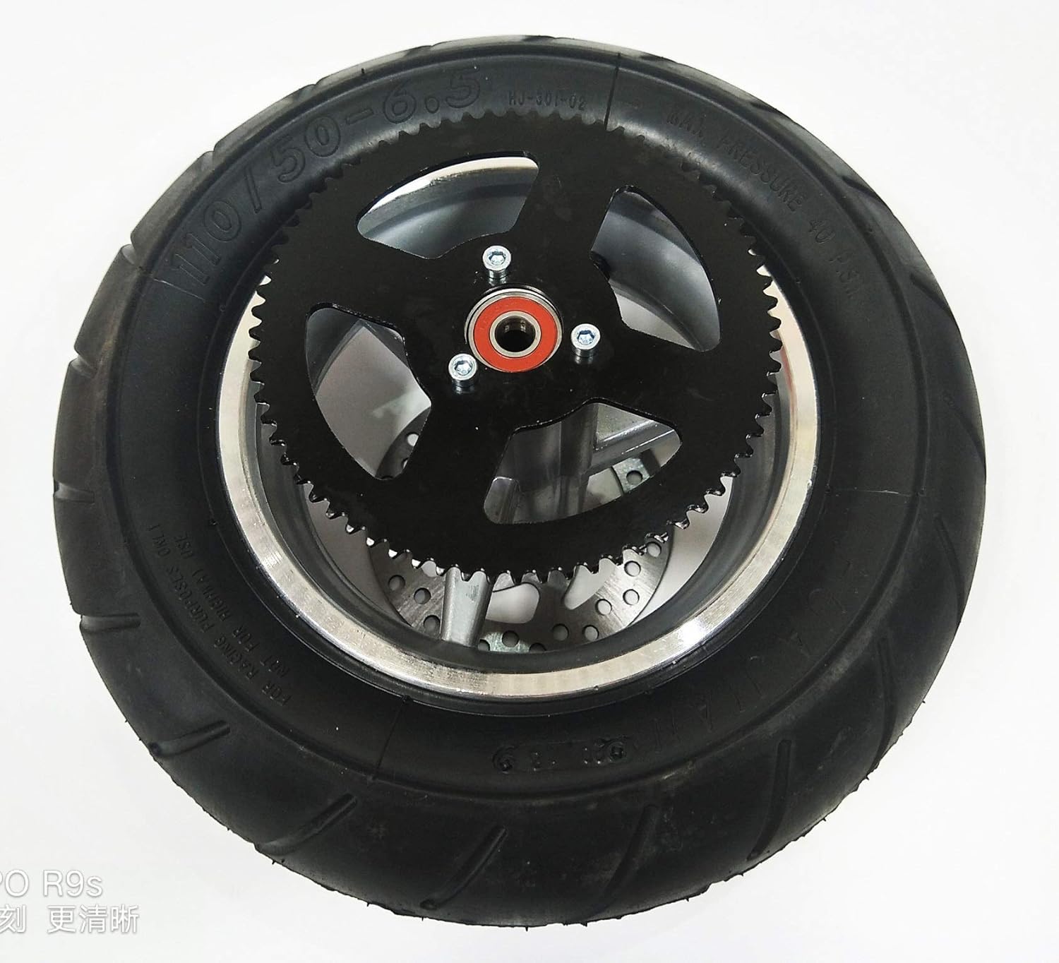 47CC 49CC Mini Pocket Bike 110/506.5 Rear Wheel Assembly Tire Rim MTA1