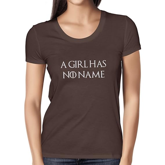 NERDO Girl Has No Name - Damen T-Shirt