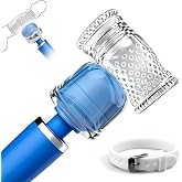 Wand Attachment Male Masturbator Accessories Sex Toys for Penis Stimulation &ndash; Adjustable Size, Dual Textures Stimulation, Wand Massager Head Attachments, Male Masturbator Sleeve for Wand Vibrator