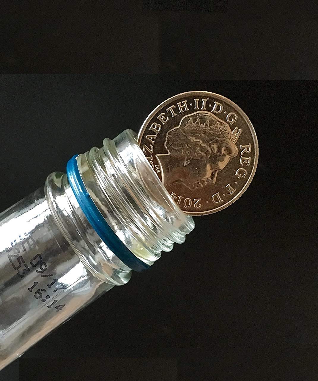 Coin in the Bottle 10p / Folding Coin Magic Trick/Close Up Coin Magic