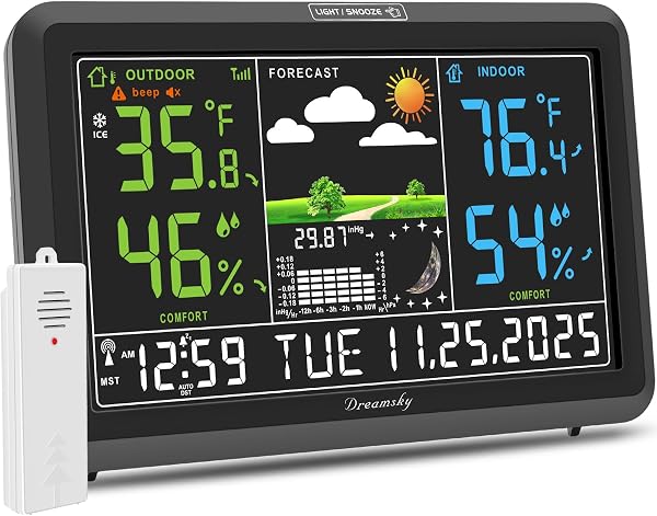 DreamSky Indoor/Outdoor Weather Station