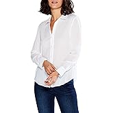 NIC+ZOE Women's Crinkle Shirt