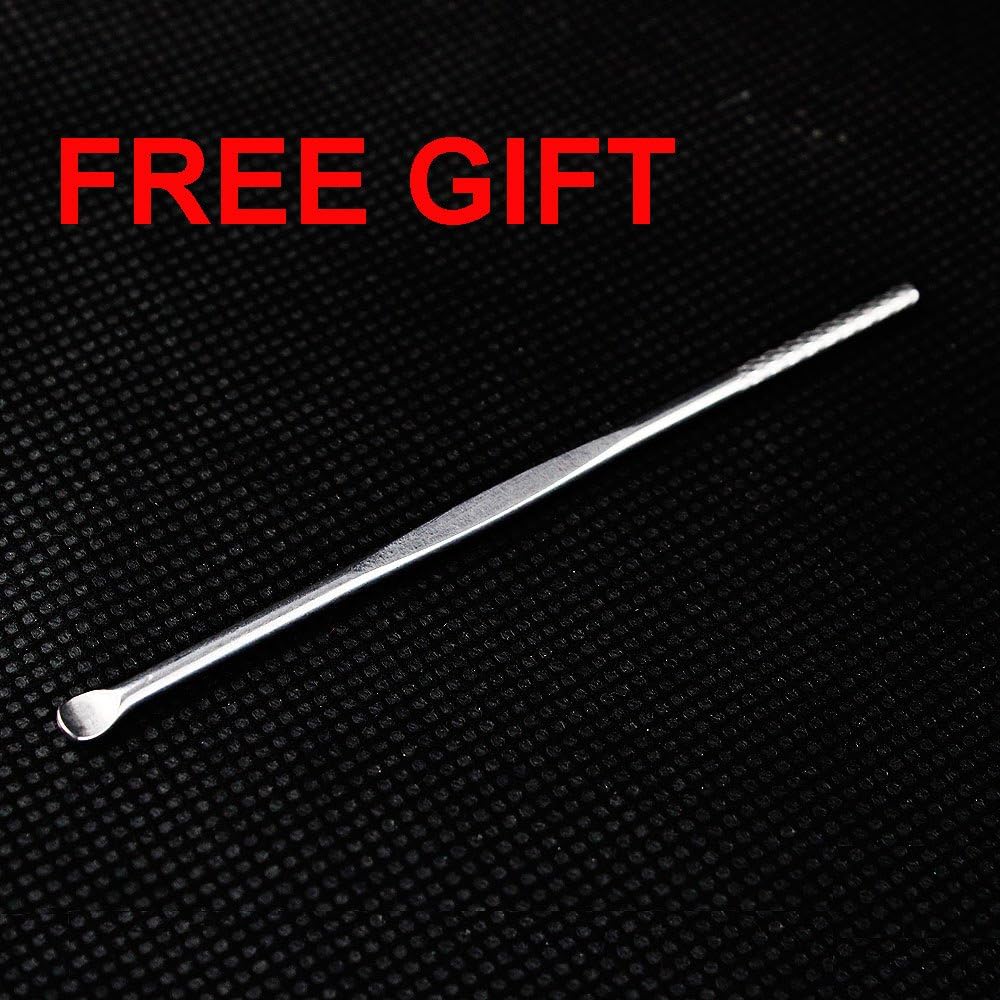 Airgoesin 2 Lighted Tonsil Stone Remove Tool, 8 Tips, Tonsillolith Pick + Case Oral Clean Longer Attachment: Health & Personal Care