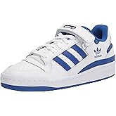 adidas Mens Forum Low Lace Up Sneakers Shoes Casual - White