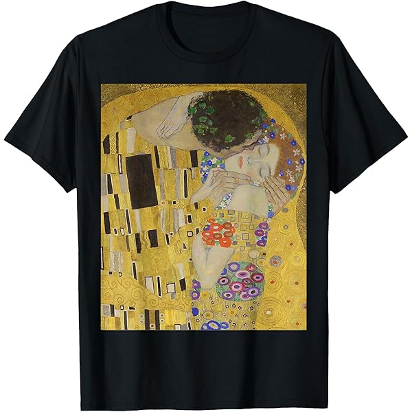 Amazon.com: The Kiss by Gustav Klimt T Shirt T-Shirt : Clothing