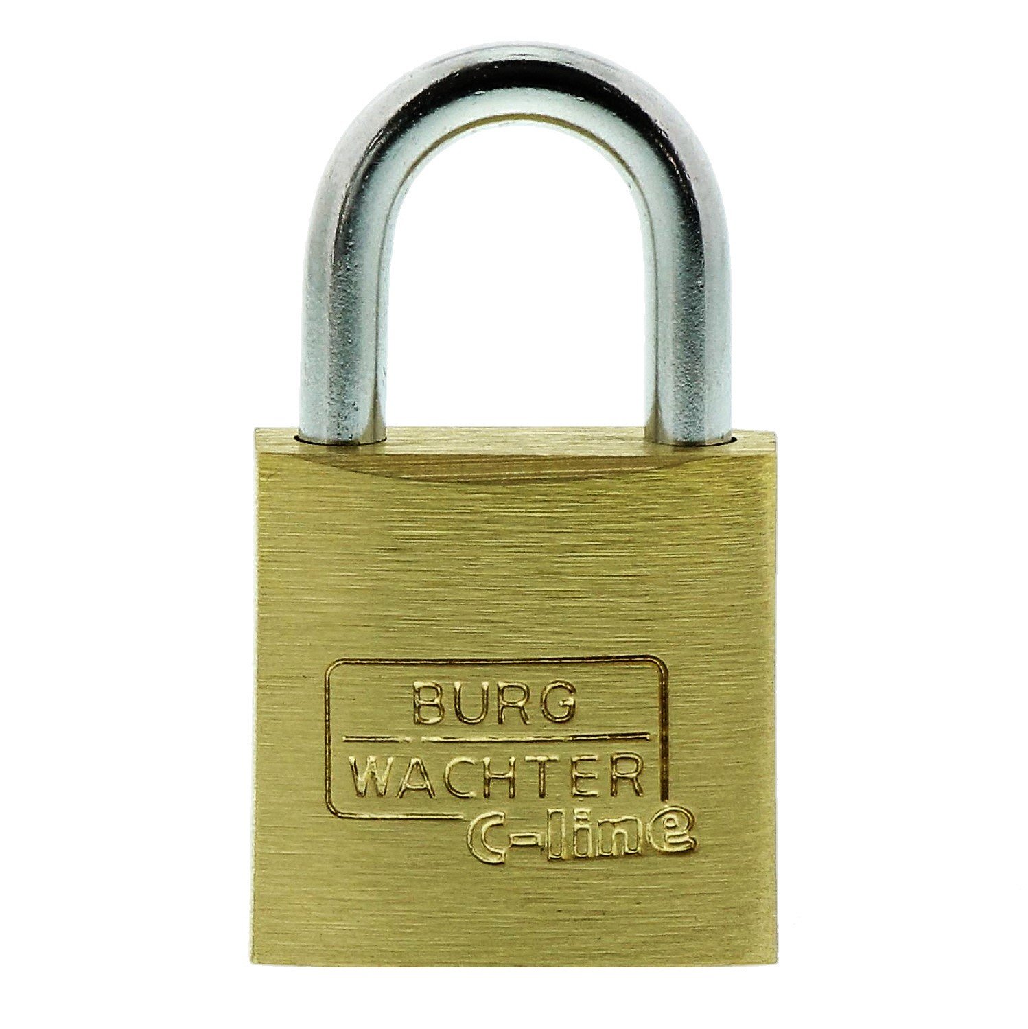 BURG-WÄCHTER Lock, Set of 3, Shackle Strength 3.5 mm, 4 Keys, Trio 222 20 SB