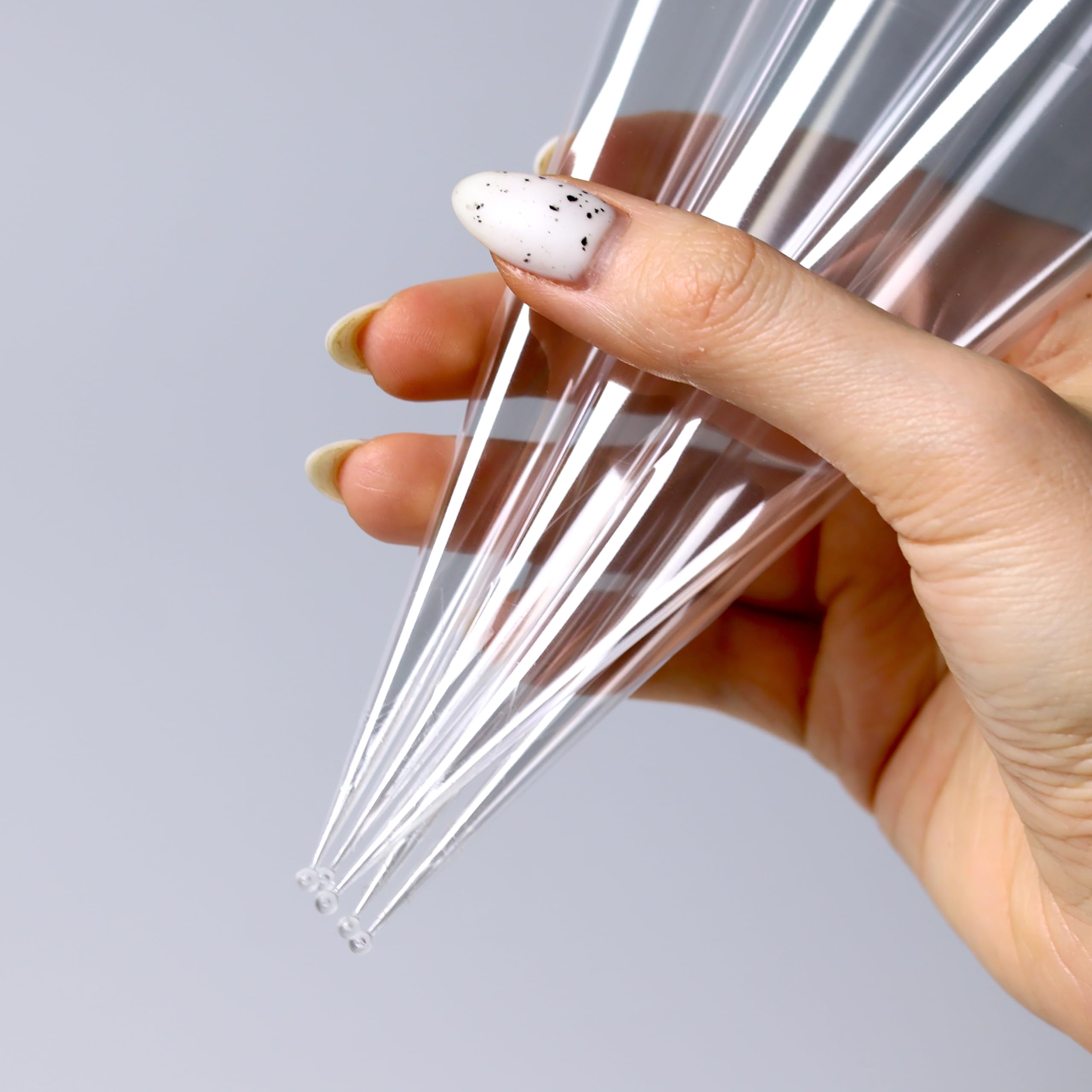 Photo 1 of 20pcs Empty Henna Cones With Pins | Pre-Rolled Hand Made Temporary Tattoo Cone Set | Cellophane Applicator Dispenser for Jagua Gel Hengua Heena Beginners kit | Mehendi Drawing and Studying