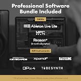 M-Audio M-Track Duo HD Audio Interface with M100 Mic and HDH41 Headphones view 6