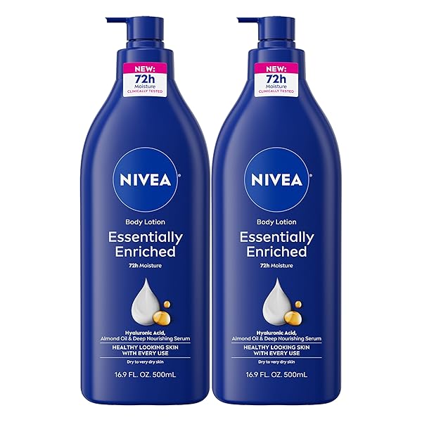 NIVEA ESSENTIALLY ENRICHED BODY LOTION FOR VERY DRY...
