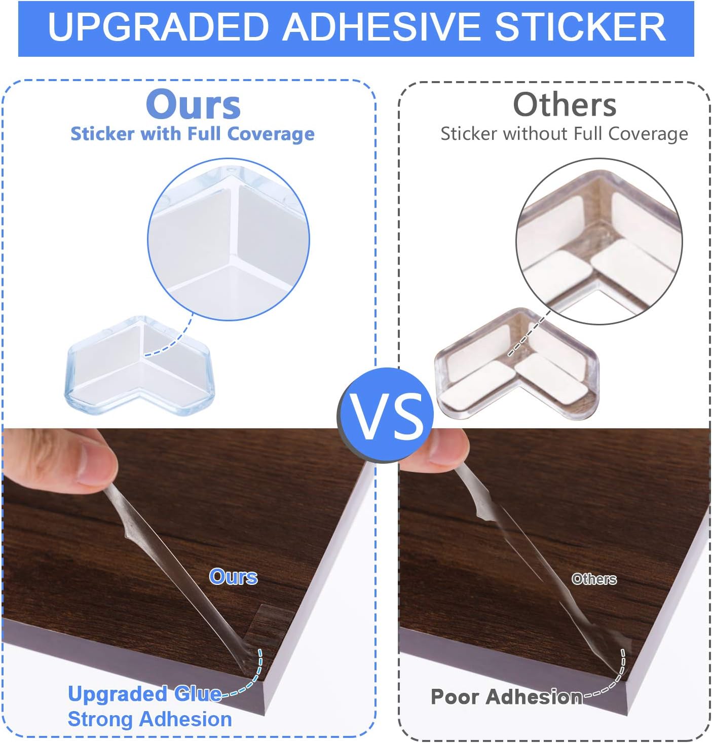 baby corner protectors without adhesive