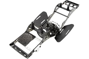 MEUS RACING Gold Rush V1 Carbon Fiber LCG Chassis Kit for Axial SCX10 SCX10 II Capra 1.9 UTB and Other DIY Builds 1/10 RC Crawler Upgardes Parts