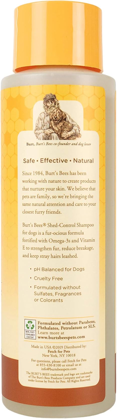 burt's bees shed control shampoo reviews