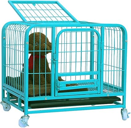 Blue dog crate medium Clearance