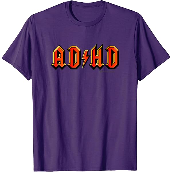 Amazon.com: ADHD AD/HD T-Shirt : Clothing, Shoes & Jewelry