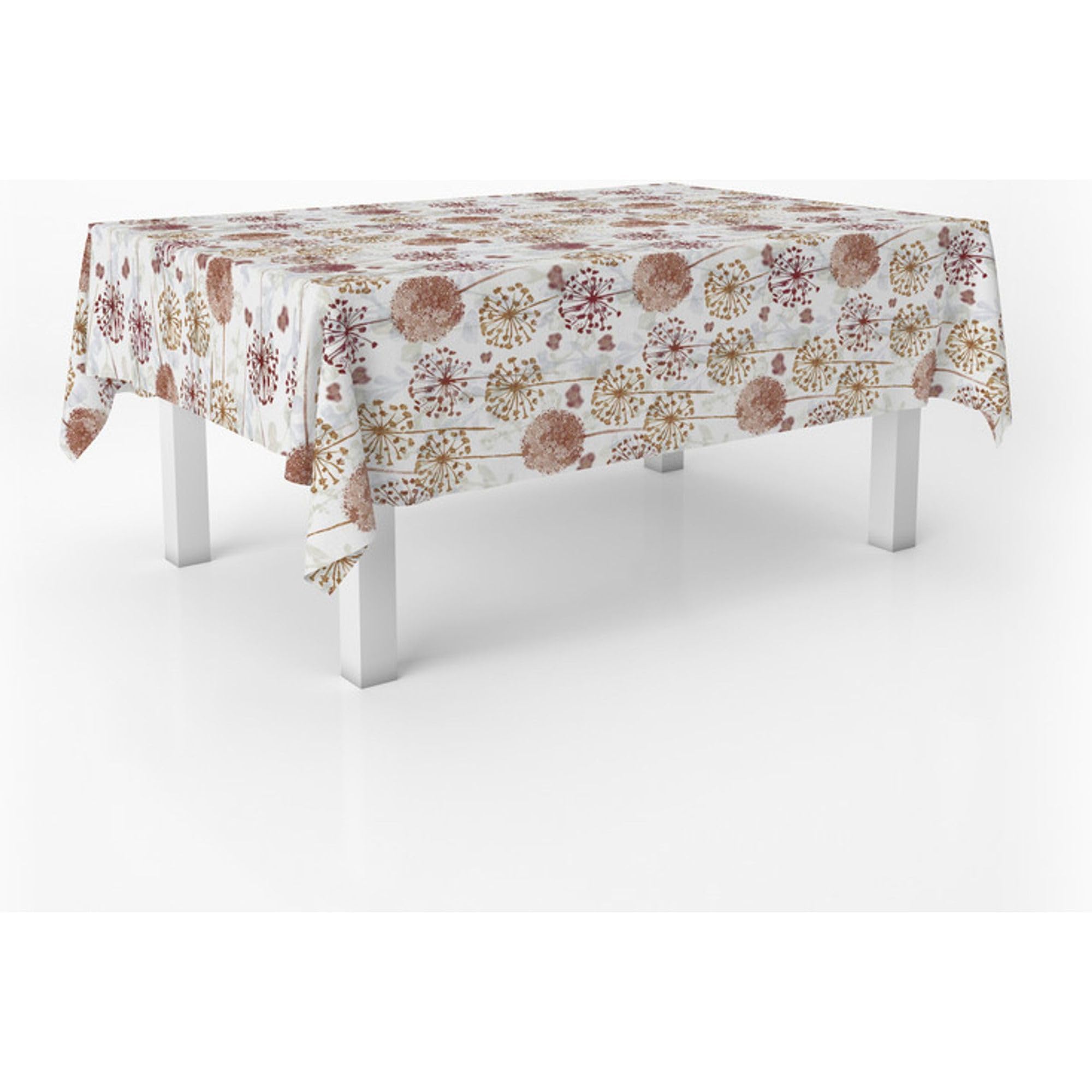 ECOMMERC3 Rectangular Oilcloth Tablecloth Size 200 x 140 cm Style, Durability and Easy Cleaning for Your Table – Stain-Resistant and Waterproof Oilcloth Tablecloth
