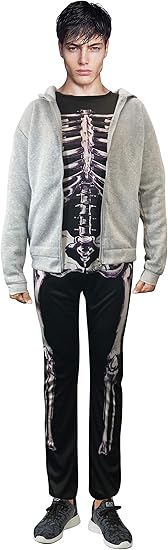 donnie darko skeleton hoodie