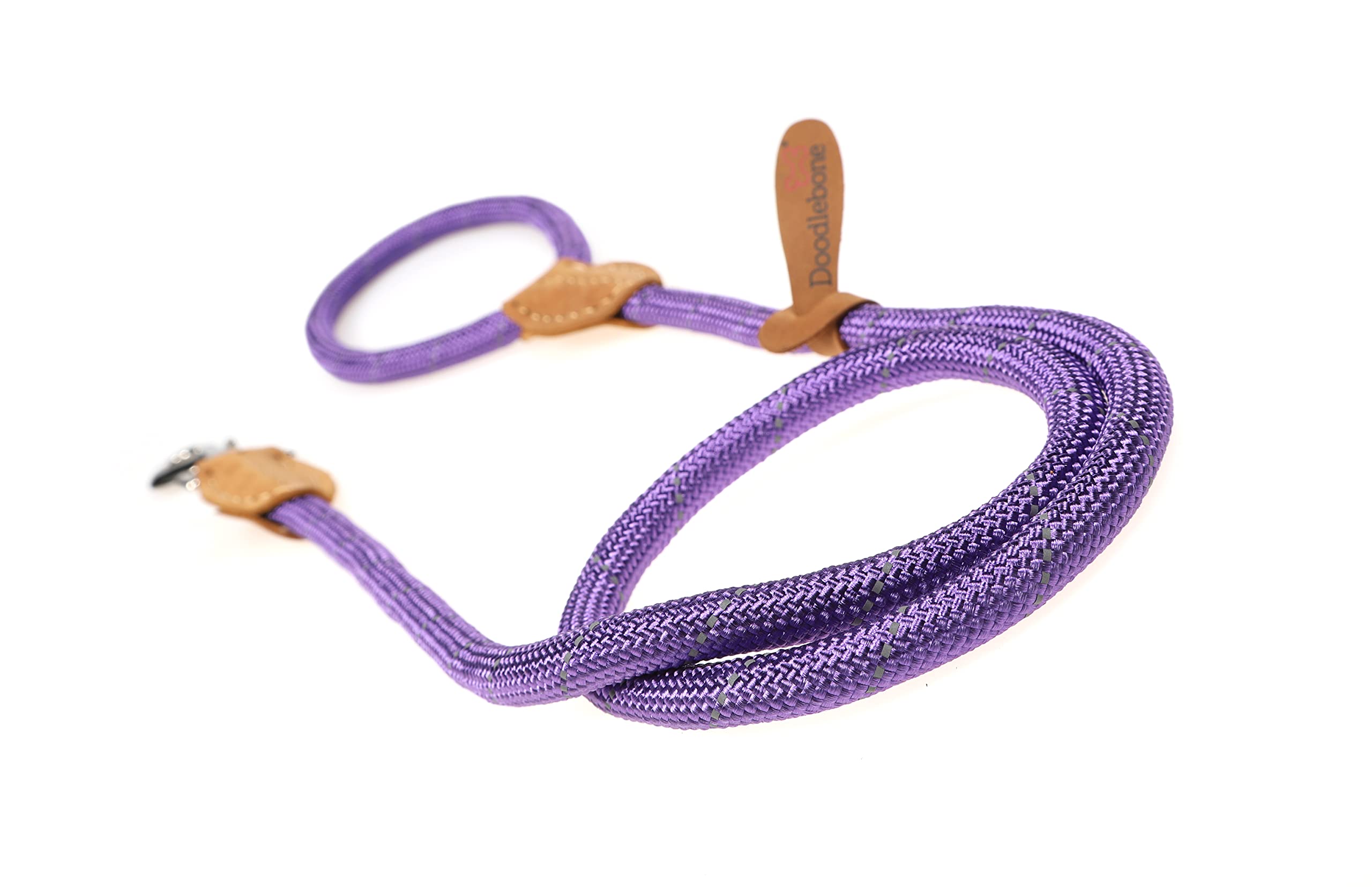 Doodlebone Rope Lead, Violet, 12mm