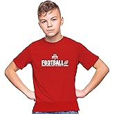 Little King NCAA Boys Youth College Football Short Sleeve Tee-Team Colors