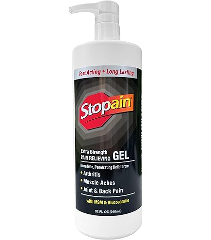Amazon.com: Stopain Pain Relief Gel 16oz, USA Made, Max Strength