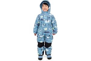 JAN & JUL Waterproof Insulated Snow Suit for Toddlers and Kids
