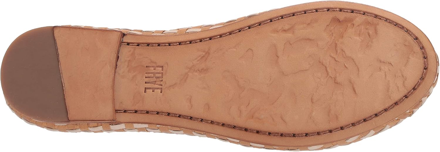 frye carson woven ballet flat