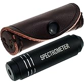 Handheld Diffraction Spectroscope,Pocket-Sized Grating Gemological Spectrometer in a Gem Tool for GIA Use and Quick Identific