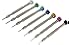 SE 75314SD 7-Piece Reversible Jeweler&rsquo;s Screwdriver Set
