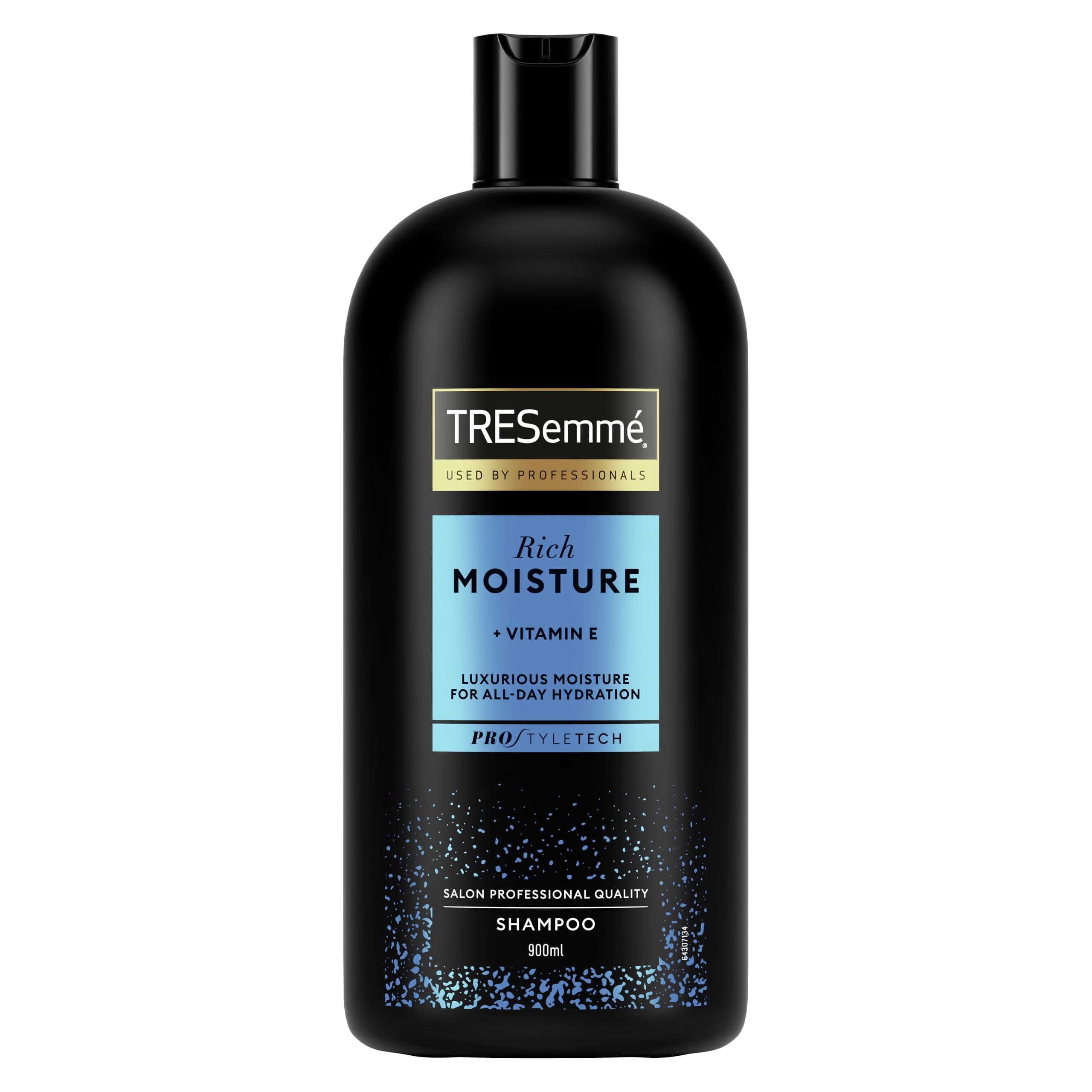 TRESemmé Rich Moisture Shampoo - With Vitamin E, Amino Acids & Ceramide for Deep Hydration, Softness, Damage Repair & All-Day Moisture – Ideal for Dry, Damaged Hair 900ml