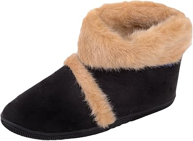 furry slipper boots uk