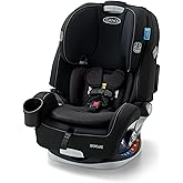 Graco Grows4Me 4-in-1 Convertible Car Seat, 10 Years of Use - Infant Car Seat to Toddler, 4 Stages of Use - Rear Facing, Forw