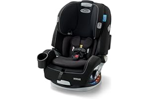 Graco Grows4Me 4-in-1 Car Seat, Convertible Infant to Toddler Car Seat and Booster, West Point Design, for 10 Years of Safe, Comfortable Journeys