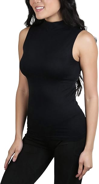 kohls sleeveless mock turtleneck