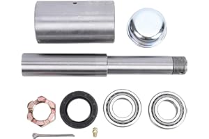 Acouto Tire Carrier Hinge Kit Stainless Steel Stable Tire Bearing Hub and Seal Kit for Off Road SUVs