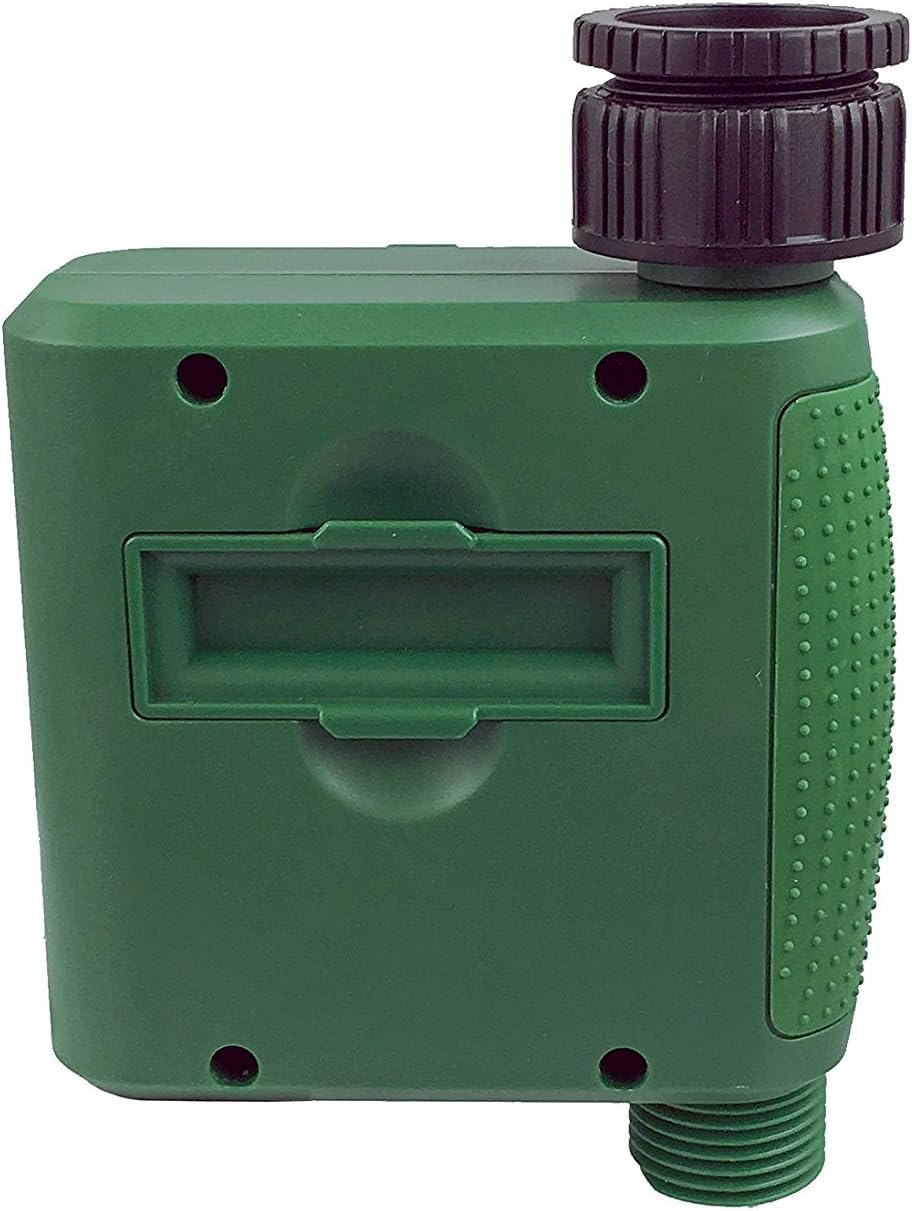 Instapark PWT-07 Outdoor Waterproof Digital Programmable Single Outlet Automatic On Off Water Faucet Hose Timer with Rain Delay and Manual Control : Garden & Outdoor