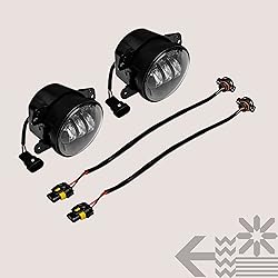 TRUE MODS 4-inch 60W LED Fog Lights Replacement For