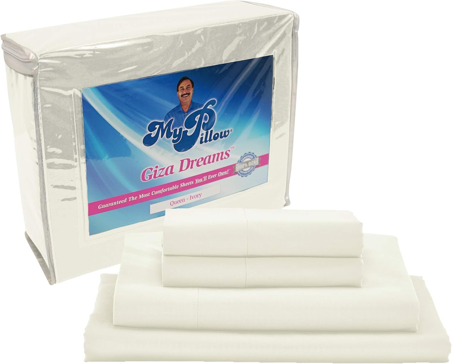 Amazon Com Mypillow Bed Sheet Set 100 Certified Giza Egyptian