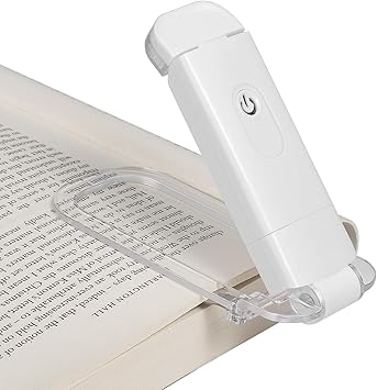 luz de lectura de libros recargable usb