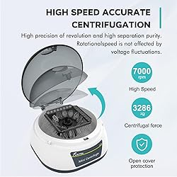 LAB FISH Mini Centrifuge Machine 7000 RPM,3286 x g