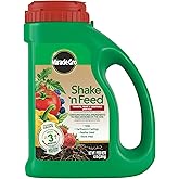 Miracle-Gro Shake 'N Feed Tomato, Fruit &amp; Vegetable Plant Food, 4.5 lb. | For Outdoor In-Ground and Potted Plants, Feeds up to 3 Months
