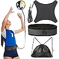 Davllin Volleyball Training Equipment Aid,Premium Volleyball Rebounder Trainer Kit,Solo Practice Trainer for Serving Setting Spiking and Arm Swing,Volleyball Gifts for Teen Girls & Boys