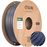 eSUN High Speed PLA+ Filament 1.75mm, 3D Printer Filament Speedy PLA Plus for Fast Printing, Dimensional Accuracy +/- 0.03mm, 1KG Cardboard Spool (2.2 LBS) 3D Printing Filament for 3D Printers, Grey