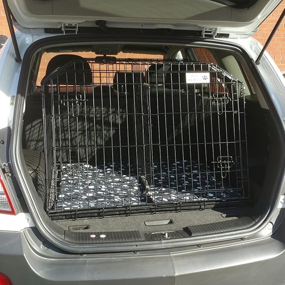 Pet World UK VAUXHALL ANTARA SLOPING CAR DOG CAGE BOOT TRAVEL CRATE