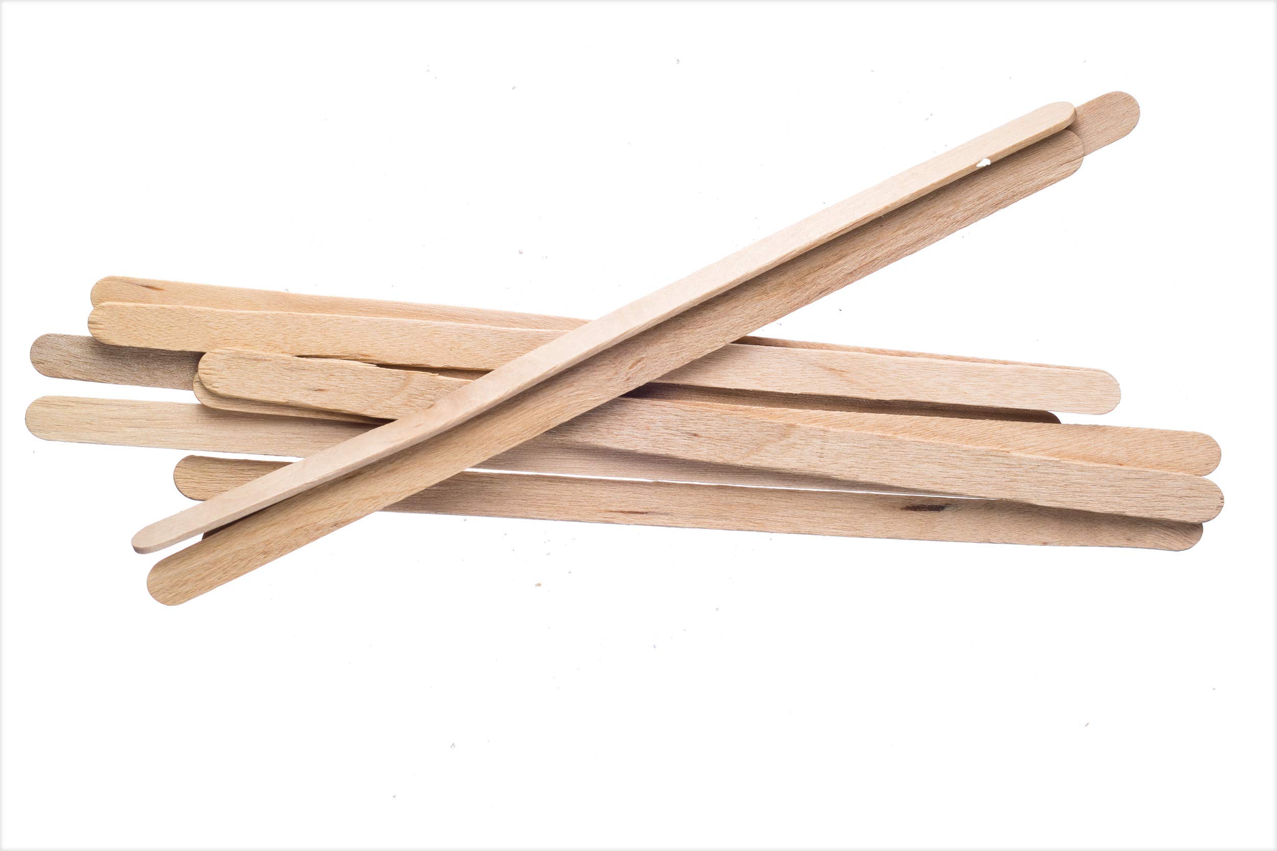 Tea Coffee Wooden Stirrers - TRULY 5.5"/140mm Birchwood Smooth Sticks - Ideal for Home or Workplace (1000)