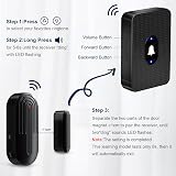 DAYTECH Wireless Door Alarm Entry Alert Sensor 300ft 55 Ringtones Receiver 2 view 8