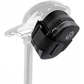 REDSHIFT Quickdraw Bicycle Saddle Bag, Medium (0.66L) | Single Hand Access via Single Strap &amp; Magnetic Mount, for Road, Gravel, Hybrid, &amp; Commuter Bikes