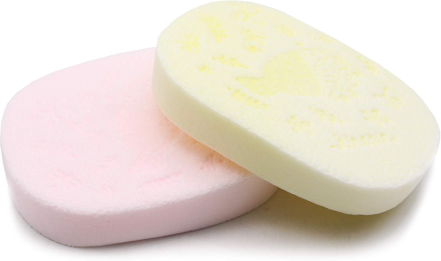 Dofash 2PCS Square Makeup Sponges with Travel Case Facial Beauty